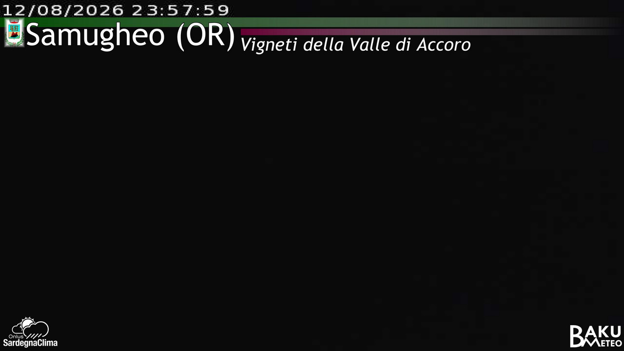 time-lapse frame, Samugheo webcam