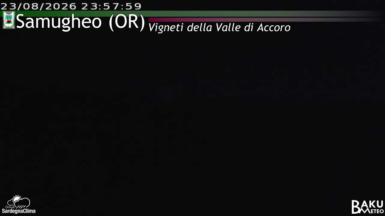 time-lapse frame, Samugheo webcam