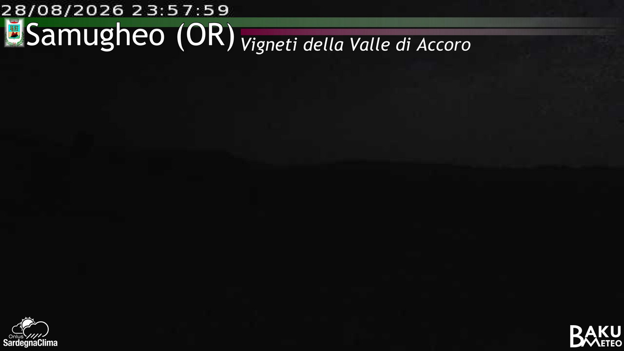 time-lapse frame, Samugheo webcam