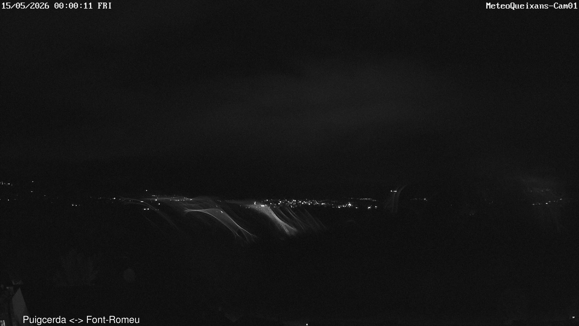 time-lapse frame, CAM01 - MeteoQueixans webcam