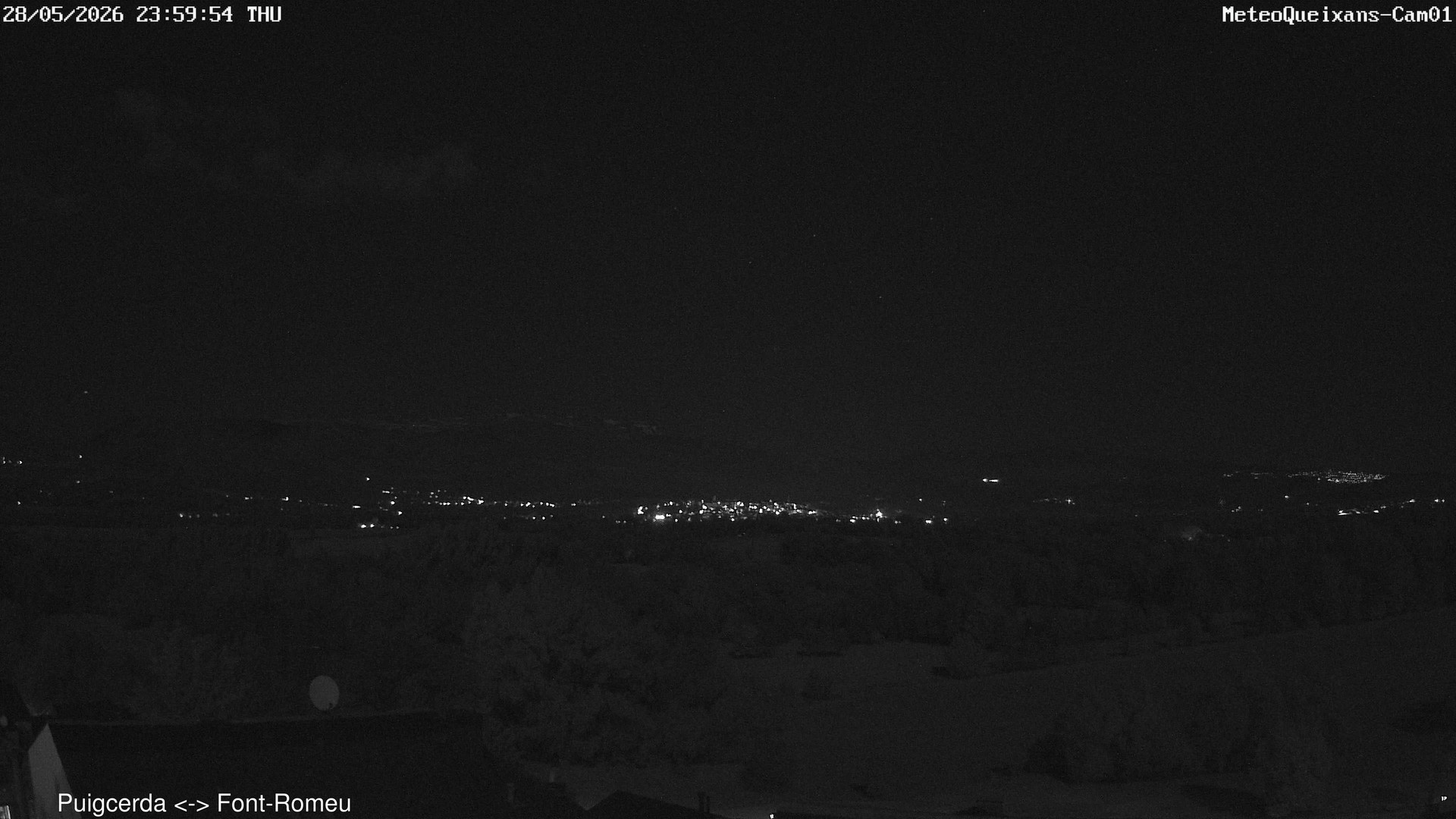 time-lapse frame, CAM01 - MeteoQueixans webcam