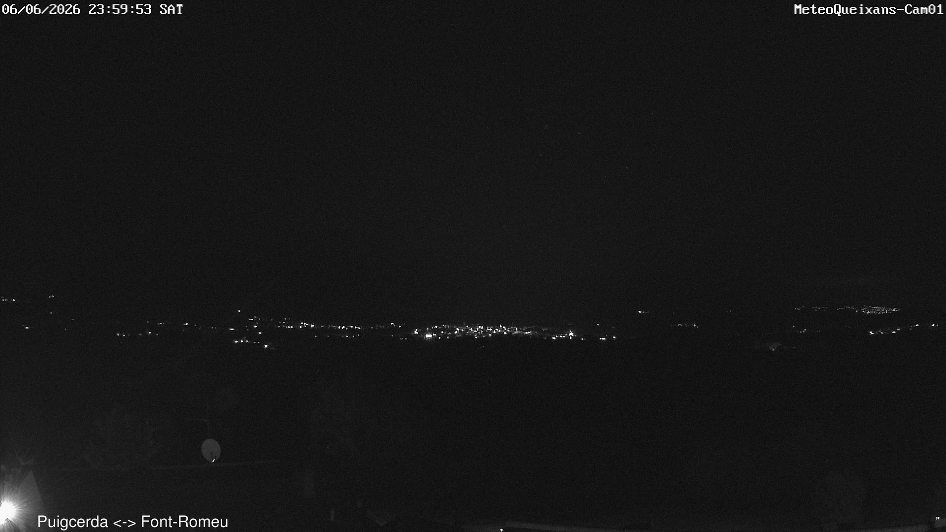 time-lapse frame, CAM01 - MeteoQueixans webcam