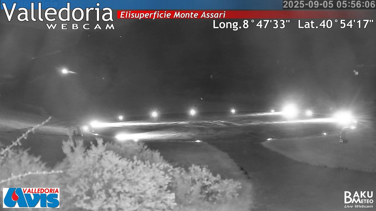 time-lapse frame, Valledoria webcam