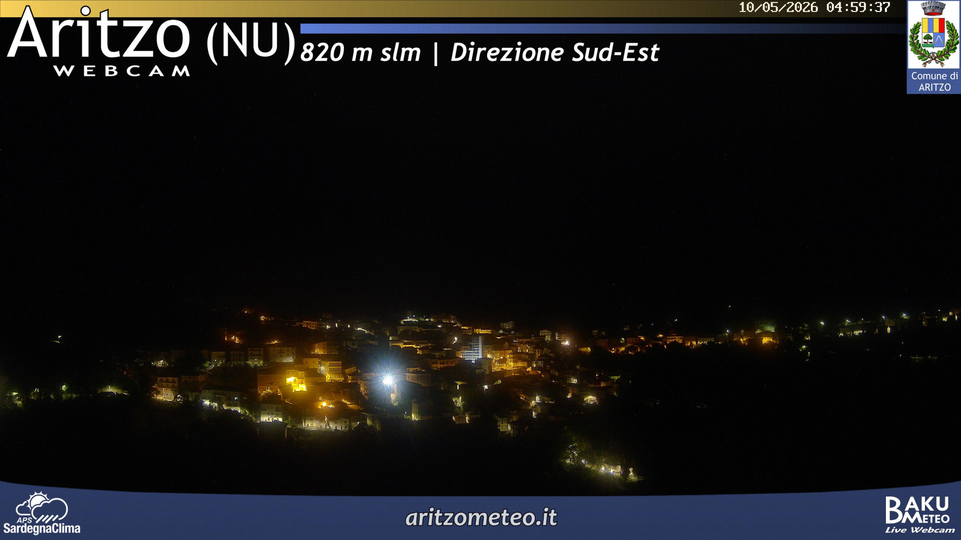 time-lapse frame, Aritzo webcam