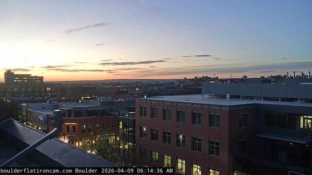 time-lapse frame, Boulder East daily time lapse webcam