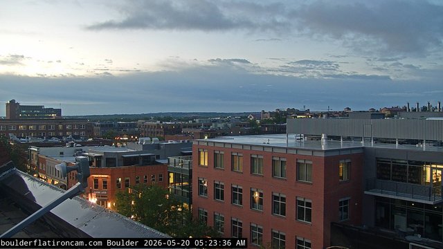 time-lapse frame, Boulder East daily time lapse webcam