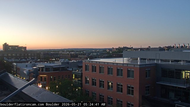 time-lapse frame, Boulder East daily time lapse webcam