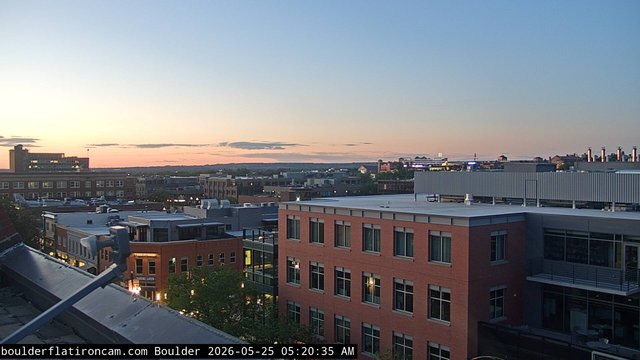 time-lapse frame, Boulder East daily time lapse webcam