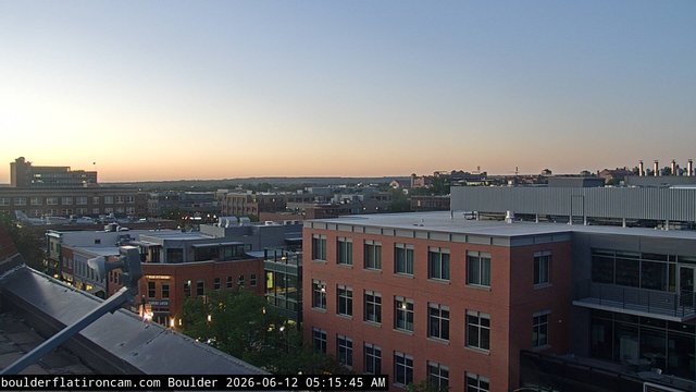 time-lapse frame, Boulder East daily time lapse webcam