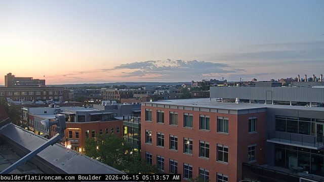 time-lapse frame, Boulder East daily time lapse webcam