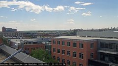 view from Boulder East daily time lapse on 2026-06-21