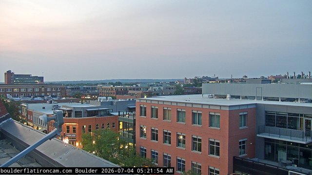 time-lapse frame, Boulder East daily time lapse webcam