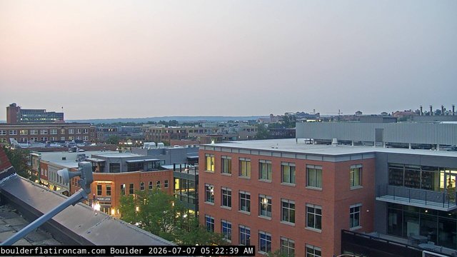 time-lapse frame, Boulder East daily time lapse webcam