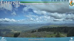 view from Monte Santa Vittoria on 2026-04-17