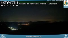 view from Monte Santa Vittoria on 2026-04-22