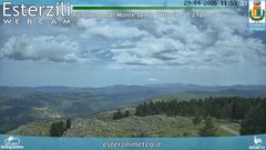 view from Monte Santa Vittoria on 2026-04-29