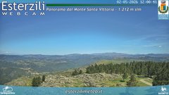 view from Monte Santa Vittoria on 2026-05-02