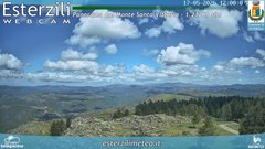 view from Monte Santa Vittoria on 2026-05-17