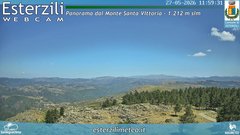 view from Monte Santa Vittoria on 2026-05-27
