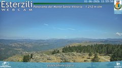view from Monte Santa Vittoria on 2026-06-01
