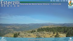 view from Monte Santa Vittoria on 2026-06-08