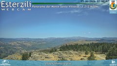 view from Monte Santa Vittoria on 2026-06-09