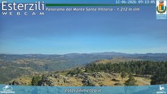 view from Monte Santa Vittoria on 2026-06-12