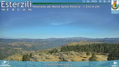 view from Monte Santa Vittoria on 2026-06-12