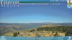 view from Monte Santa Vittoria on 2026-06-13