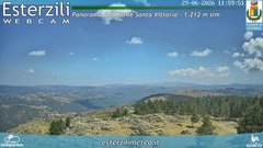 view from Monte Santa Vittoria on 2026-06-29