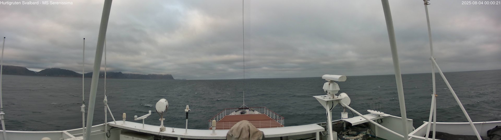 time-lapse frame, MS Serenissima webcam