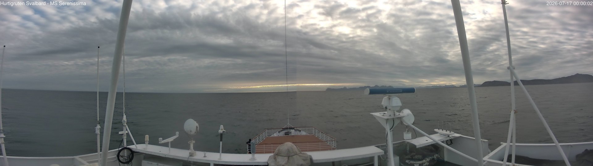 time-lapse frame, MS Serenissima webcam