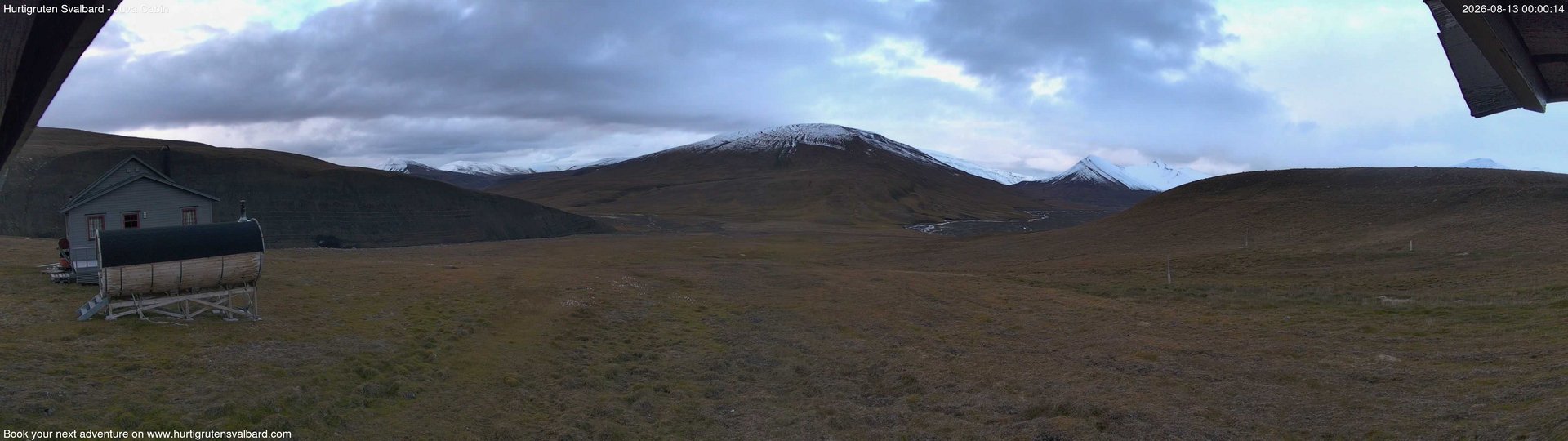 Hurtigruten Svalbard - Brentskaret webcam time-lapse frame, Hurtigruten Svalbard - Brentskaret webcam