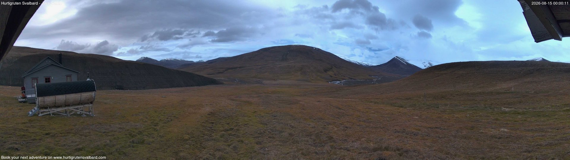 Hurtigruten Svalbard - Brentskaret webcam time-lapse frame, Hurtigruten Svalbard - Brentskaret webcam