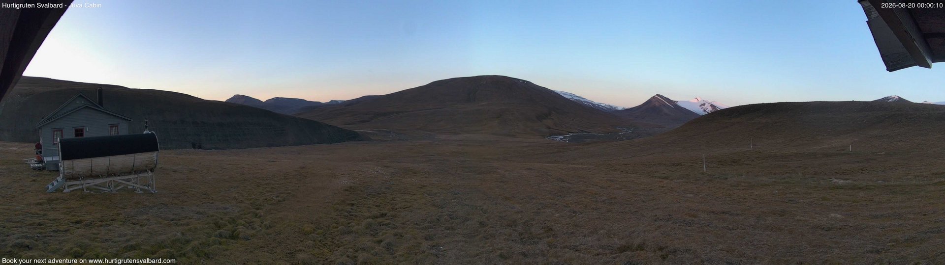 Hurtigruten Svalbard - Brentskaret webcam time-lapse frame, Hurtigruten Svalbard - Brentskaret webcam