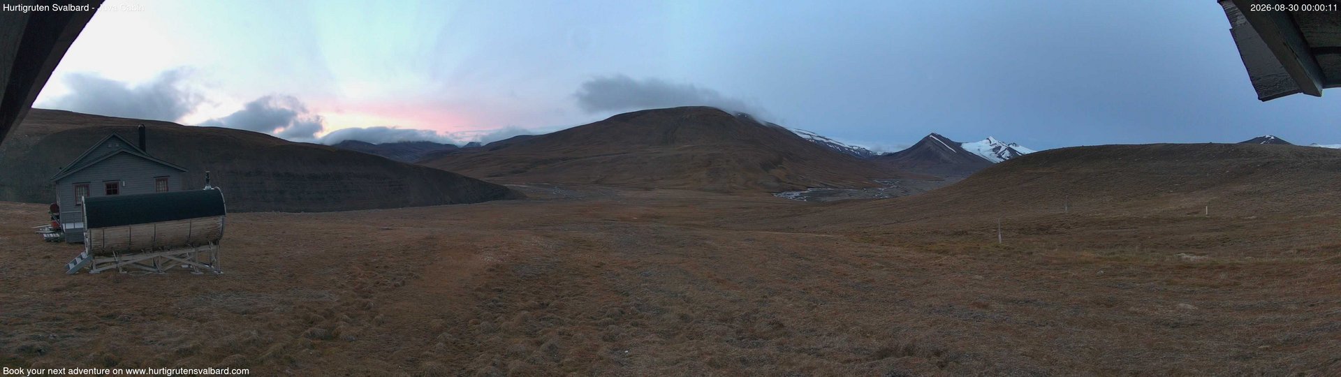 Hurtigruten Svalbard - Brentskaret webcam time-lapse frame, Hurtigruten Svalbard - Brentskaret webcam