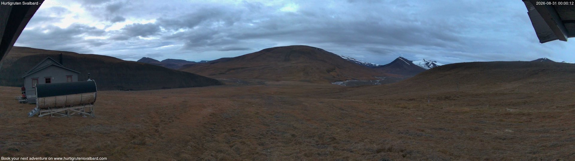 Hurtigruten Svalbard - Brentskaret webcam time-lapse frame, Hurtigruten Svalbard - Brentskaret webcam