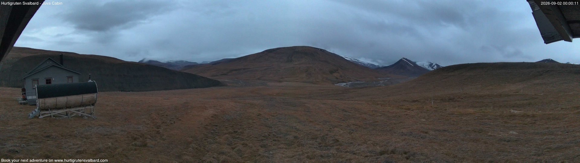 Hurtigruten Svalbard - Brentskaret webcam time-lapse frame, Hurtigruten Svalbard - Brentskaret webcam