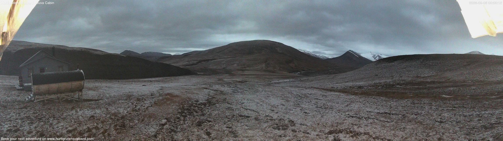 Hurtigruten Svalbard - Brentskaret webcam time-lapse frame, Hurtigruten Svalbard - Brentskaret webcam