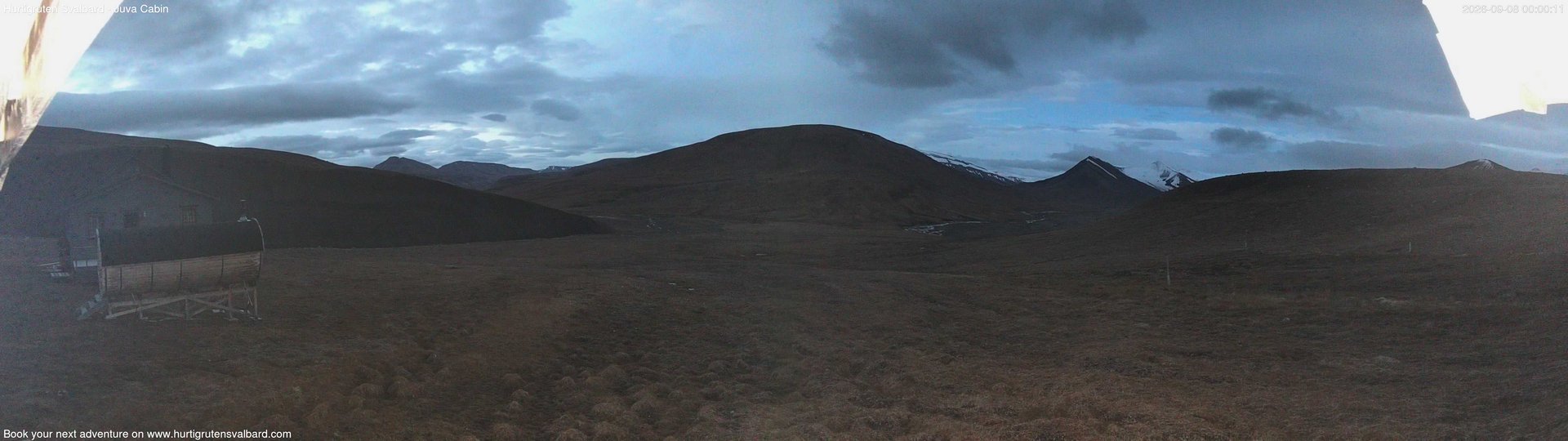 Hurtigruten Svalbard - Brentskaret webcam time-lapse frame, Hurtigruten Svalbard - Brentskaret webcam