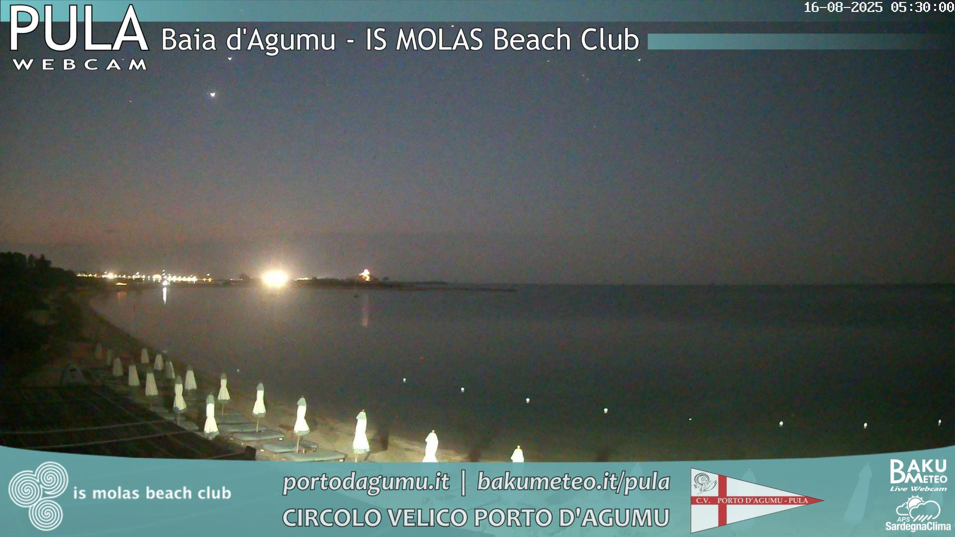 time-lapse frame, Porto d'Agumu webcam