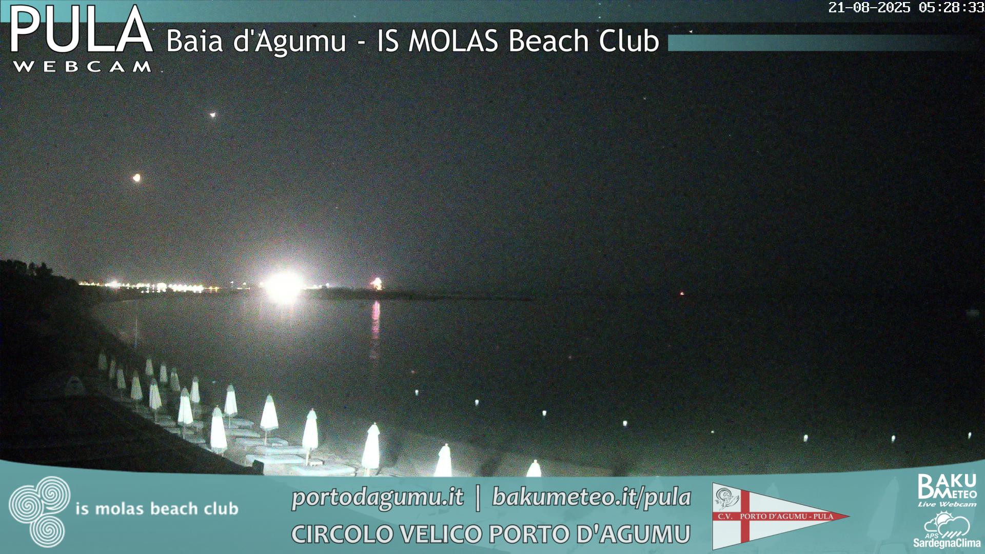 time-lapse frame, Porto d'Agumu webcam