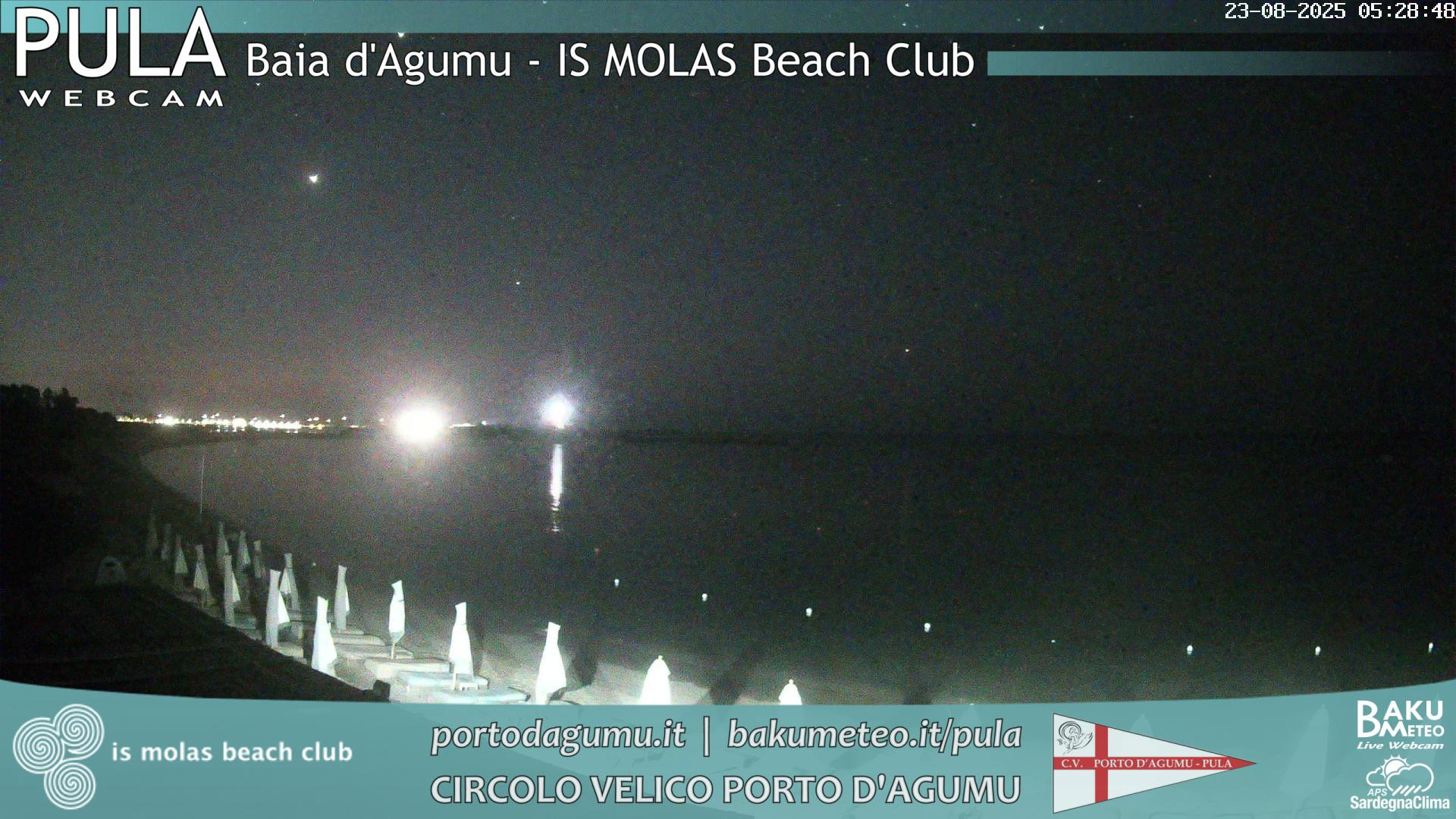 time-lapse frame, Porto d'Agumu webcam