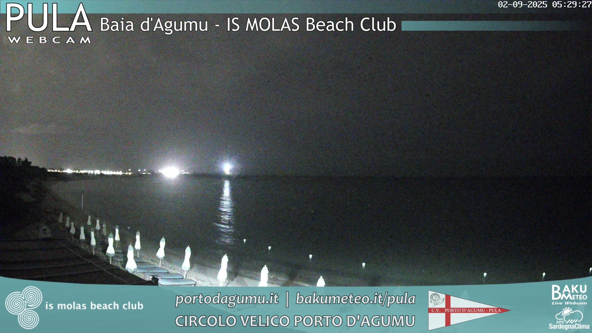 time-lapse frame, Porto d'Agumu webcam