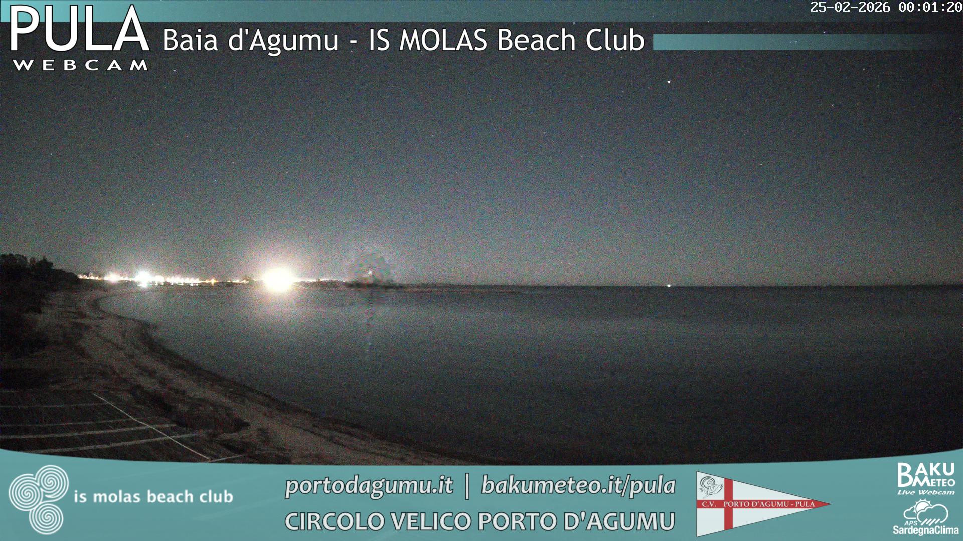time-lapse frame, Porto d'Agumu webcam