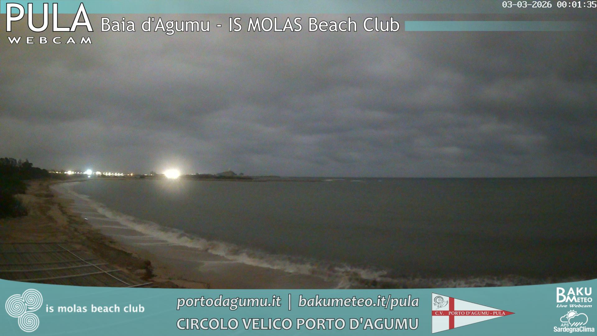 time-lapse frame, Porto d'Agumu webcam