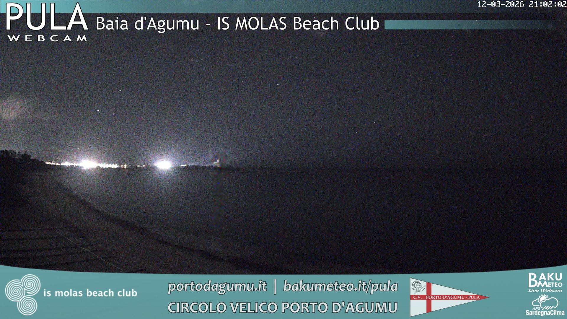 time-lapse frame, Porto d'Agumu webcam