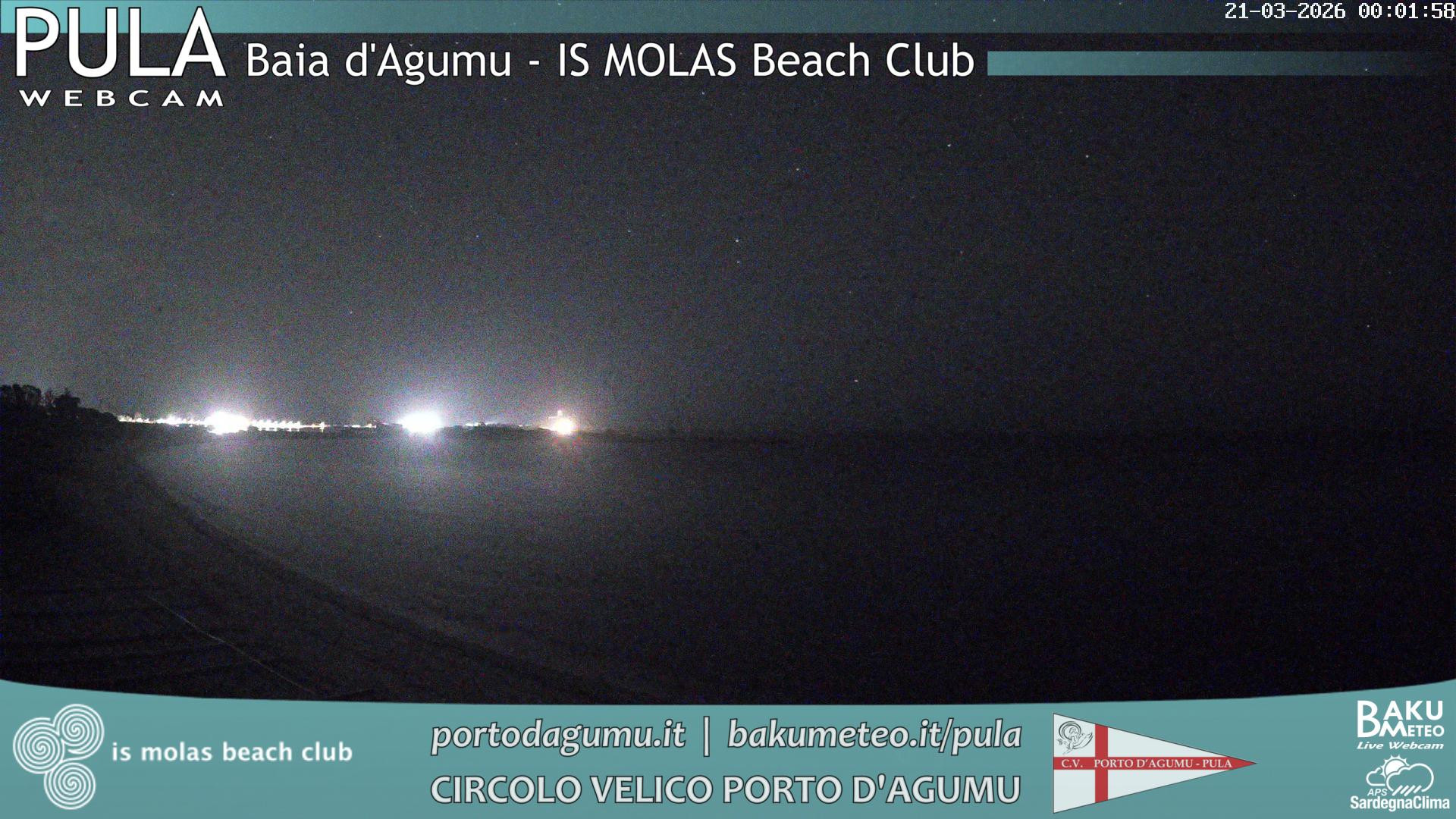 time-lapse frame, Porto d'Agumu webcam