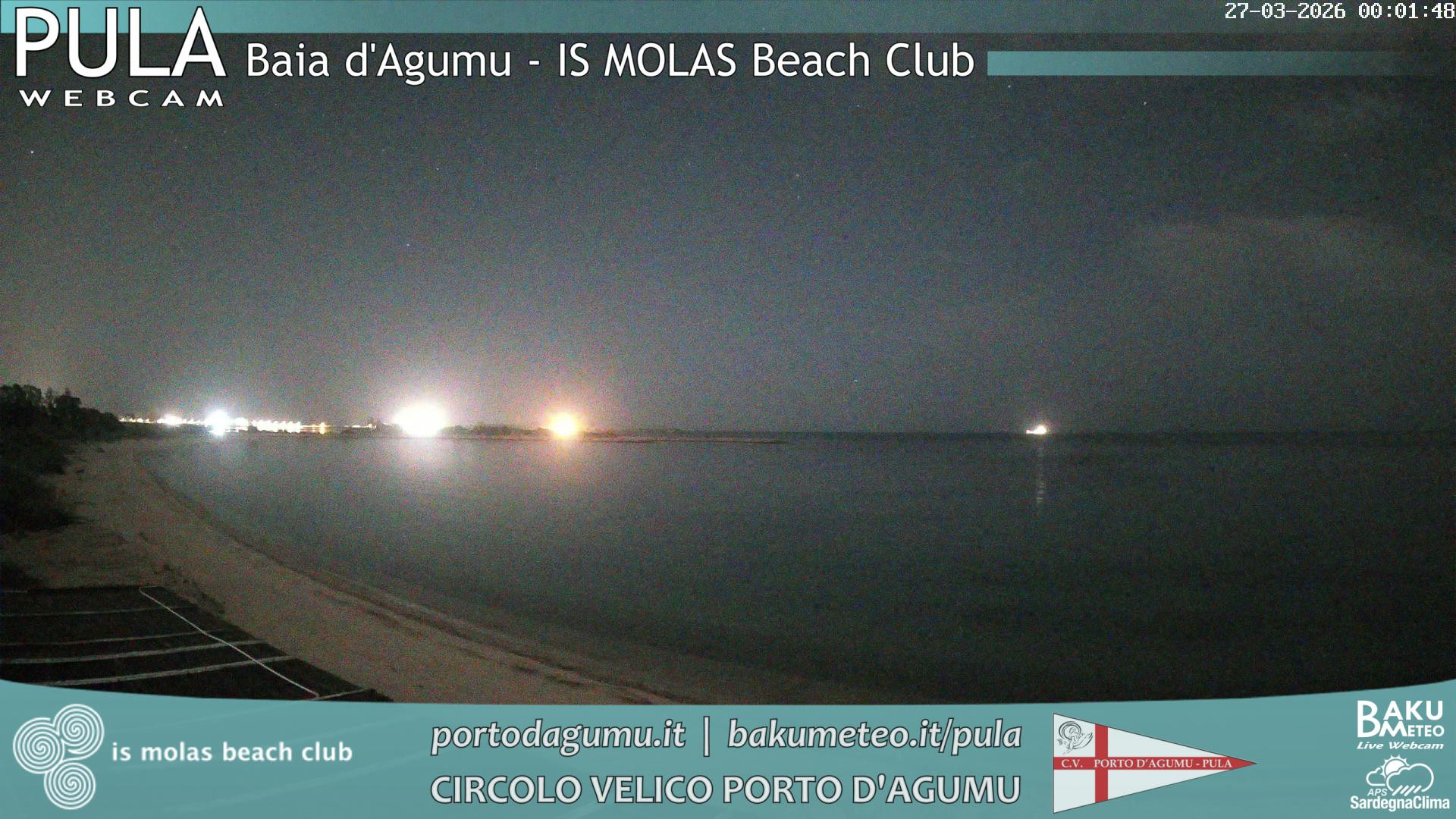 time-lapse frame, Porto d'Agumu webcam
