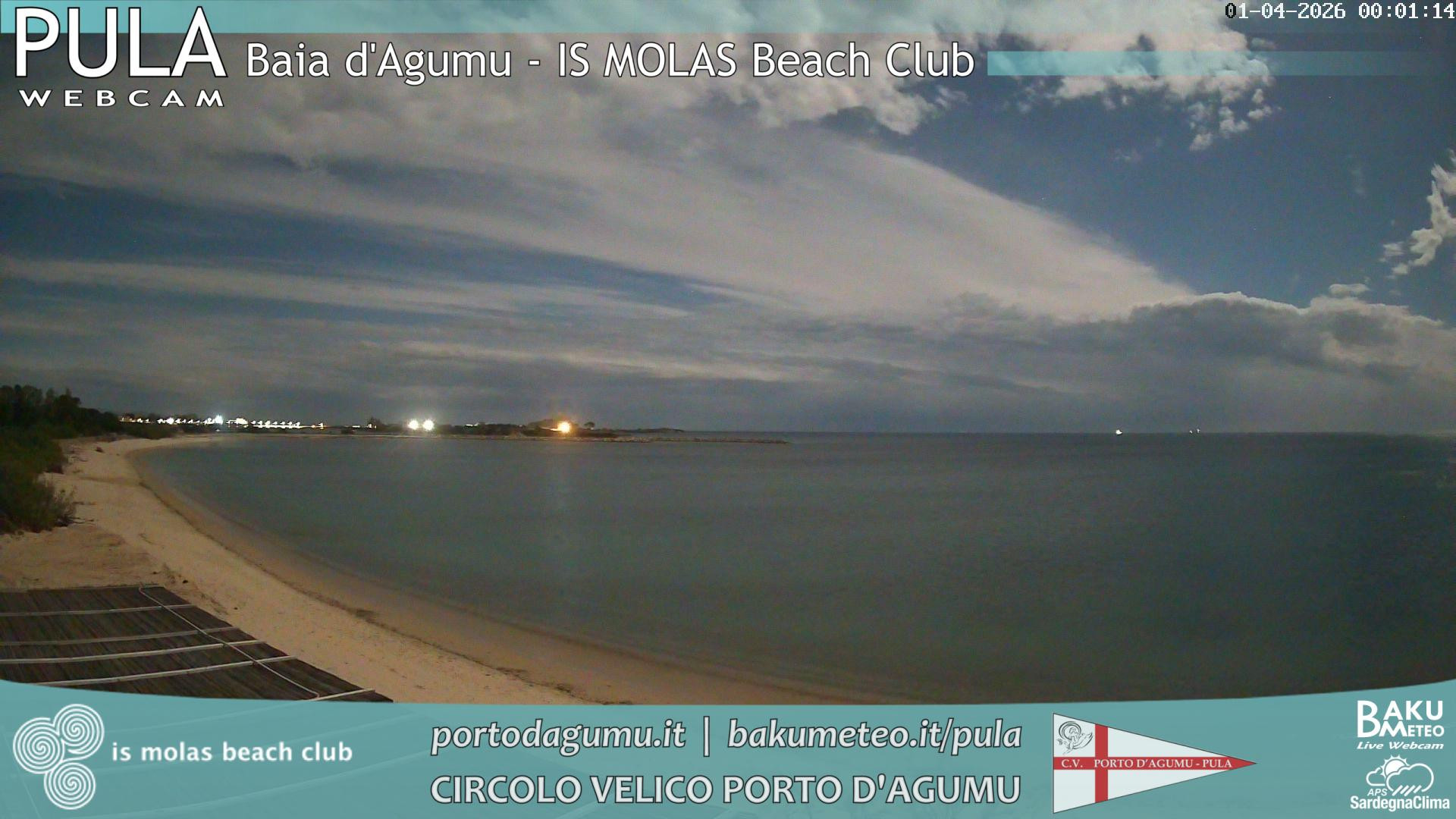 time-lapse frame, Porto d'Agumu webcam